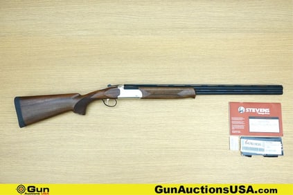 Savage STEVENS 555 28 Ga. Shotgun. Very Good. 26" Barrel. Shiny Bore, Tight Action Break