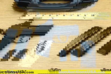 SIG P365 .380 ACP Pistol. Good condition, Normal Handling Marks, Scattered Spotting and/or Pitting.