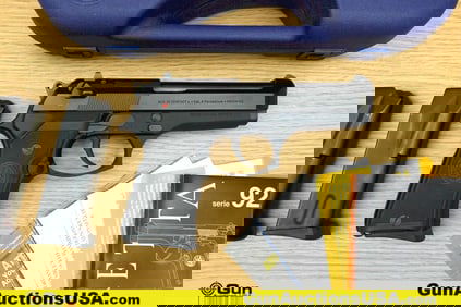PIETRO BERETTA 92 COMPACT 9MM PARA Pistol. Like New. 4.25" Barrel. Semi Auto MINI M9 Features A