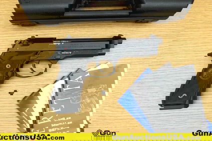 BERETTA MOD M-9 .22 LR TRAINER Pistol. Excellent. 5.25" Barrel. Shiny Bore, Tight Action Semi Auto
