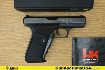 H&K P7-PSP 9X19 ALL MATCHING NUMBERS Pistol. Excellent. 4" Barrel. Shiny Bore, Tight Action Semi