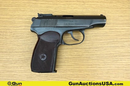BAIKAL KBI MAKAROV 9MM MAKAROV COLLECTOR'S Pistol. Very Good. 3.75" Barrel. Shiny Bore, Tight Action