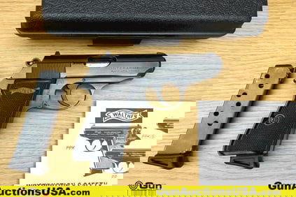 CARL WALTHER WAFFENFABRIK PPK/S 9MM KURZ/.380 ACP Pistol. Good condition, Normal Handling Marks,