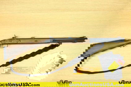 LYMAN DEERSTALKER .54 cal. Rifle. Very Good. 24" Barrel. Muzzle Loader Features Straight Grained