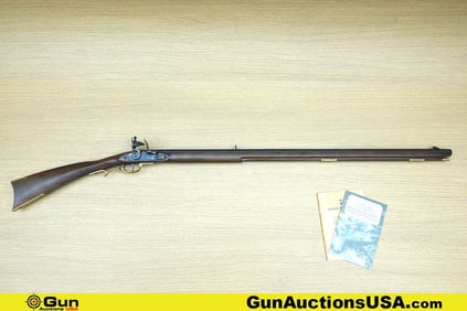 PEDERSOLI .50 Caliber Rifle. Very Good. 38" Barrel. Muzzle Loader Features a Flint Lock ignition