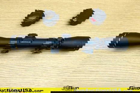 Leupold VX-II Scope. Excellent. 2-7x33 Scope with Standard Duplex Reticle and Lens Caps, Easy: Leupold VX-II Scope. Excellent. 2-7x33 Scope with Standard Duplex Reticle and Lens Caps, Easy Tightened Scope Rings. . (77595) (GSCN76)