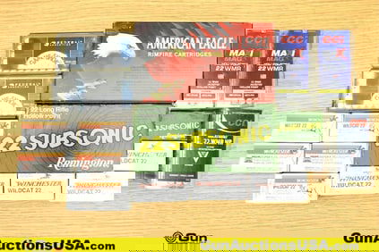 Winchester, Remington, Federal, CCI . Ammo. Approx 1700 Rds in Total; 950 Rds of High Velocity