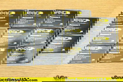 AAC .300 BLACK OUT SUB SONIC BLACK OUT SUB SONIC Ammo. 220 Rds. 220 Gr OTM. . (77941) (GSCU82)