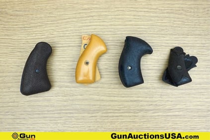 Iver Johnson, Etc. Grips. Good Condition. Four Sets of Assorted Grips. . (77680) (GSCM53)