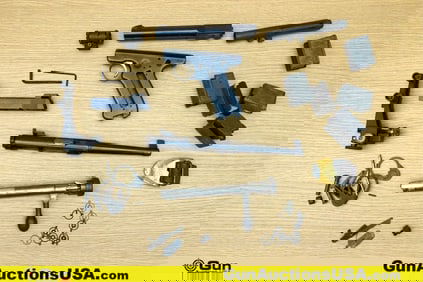 Frame, Stripper Clips, Etc. . Very Good. Ruger .22 S Pistol Frame, Four Unblock 30.06 Stripper