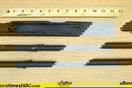 UZI UZI PARTS. Good Condition. UZI PARTS; Two Barrel Extensions, One Top Cover, with Charging