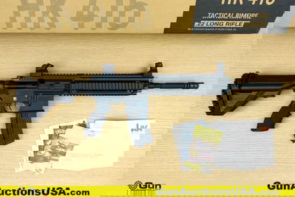 CARL WALTHER/WALTHER ARMS 416D .22 LR Rifle. Excellent. 16" Barrel. Shiny Bore, Tight Action Semi