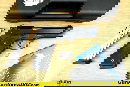 BERETTA/Umarex M9 .22 LR M9 TRAINER Pistol. Excellent. 5.25" Barrel. Shiny Bore, Tight Action Semi