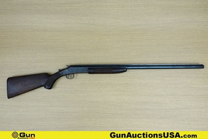 H&R 1908 12 ga. Shotgun. Good condition, Normal Handling Marks, Scattered Spotting and/or Pitting.