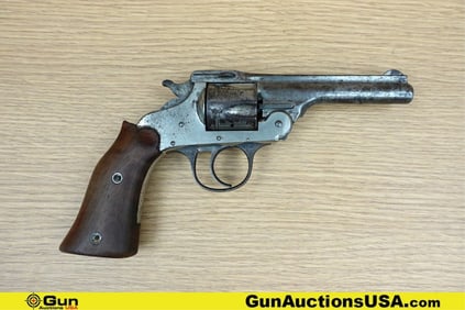 HOPKINS & ALLEN ARMS CO. SAFETY POLICE .38 S&W CTGE Revolver. Good condition, Normal Handling Marks,