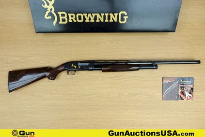 BROWNING Model 12 20 ga. UNFIRED Shotgun. Excellent. 26" Barrel. Pump Action SERIOUS COLLECTOR'S