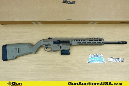 SIG SAUER MCX-R 5.56 NATO Rifle. Good condition, Normal Handling Marks, Scattered Spotting and/or