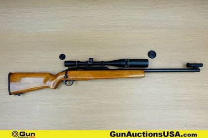 H&R M12 U.S. .22 LR HEAVY BULL BARREL Rifle. Excellent. 27" Barrel. Shiny Bore, Tight Action Bolt