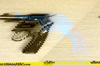 S&W NONE MARKED .38 S&W SPECIAL CTG Revolver. Very Good. 4" Barrel. Shiny Bore, Tight Action