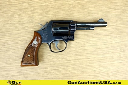 S&W 10-7 .38 S&W SPECIAL CTG Revolver. Excellent. 4" Barrel. Shiny Bore, Tight Action Features a