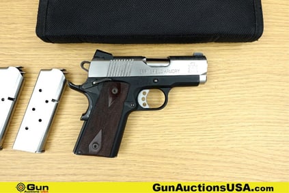 Springfield MICRO COMPACT .45 ACP Pistol. Very Good. 3" Barrel. Shiny Bore, Tight Action Semi Auto