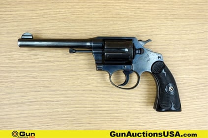 COLT POLICE POSITIVE .38 SPECIAL Revolver. Good condition, Normal Handling Marks, Scattered Spotting