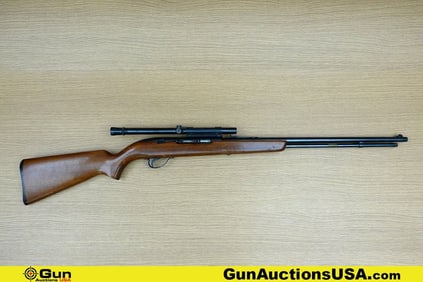 J.C. HIGGINS 25 .22 LR Rifle. Good condition, Normal Handling Marks, Scattered Spotting and/or