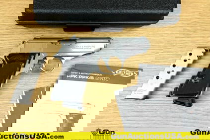 CARL WALTHER WAFFENFABRIK PPK 9MM KURZ/.380 ACP Pistol. Very Good. 3.25" Barrel. Shiny Bore, Tight