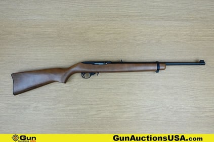 Ruger 10-22 .22 LR Rifle. Excellent. 18" Barrel. Shiny Bore, Tight Action Semi Auto Features a Brass
