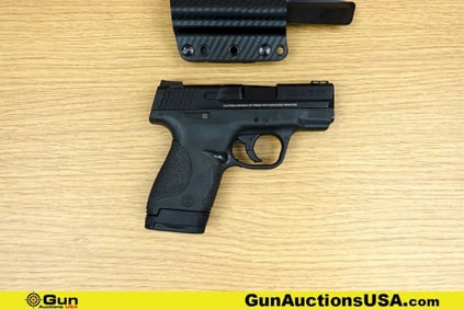S&W M&P 9 SHIELD 9mm Pistol. Very Good. 3" Barrel. Shiny Bore, Tight Action Semi Auto Features a