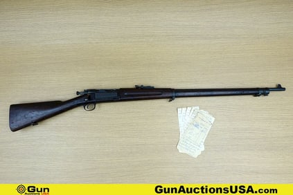 SPRINGFIELD 1898 30-40 Rifle. Good condition, Normal Handling Marks, Scattered Spotting and/or