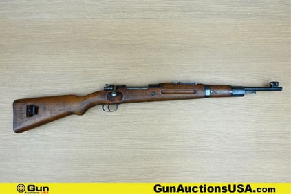Mauser M49 8MM MAUSER COLLECTOR'S Rifle. Good condition, Normal Handling Marks, Scattered Spotting