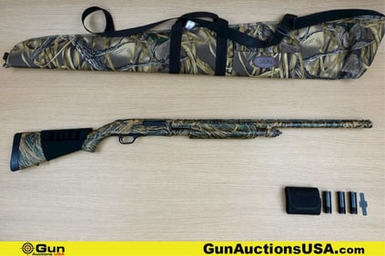 Mossberg 835 ULTI-MAG 12 ga. Shotgun. Good condition, Normal Handling Marks, Scattered Spotting