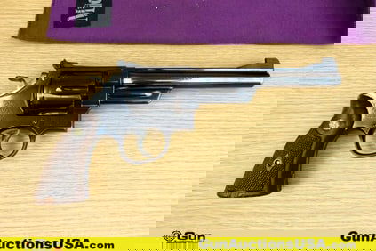 S&W Third Model TARGET Hand Ejector .38 S&W SPECIAL CTG MATCHING NUMBERS Revolver. Good condition,