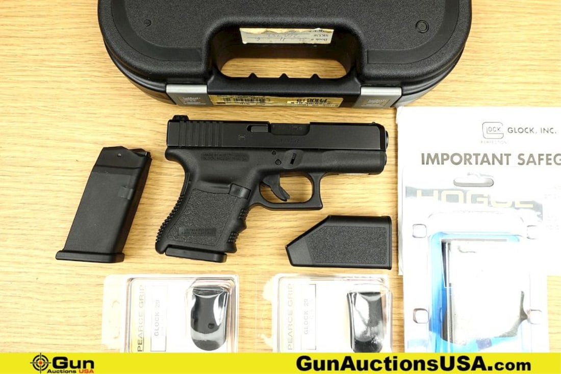 Glock 29 10MM AUTO 10MM Pistol. Excellent. 4" Barrel. Shiny Bore, Tight Action Semi Auto Features: Glock 29 10MM AUTO 10MM Pistol. Excellent. 4" Barrel. Shiny Bore, Tight Action Semi Auto Features Factory Polymer Front sight, Target Adjustable Rear Sight, GEN 3 Model, Discontinued Model, and a GREA