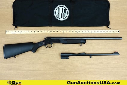 Rossi S201220 20 ga. Shotgun. Very Good. 22" Barrel. Shiny Bore, Tight Action Break Action Features