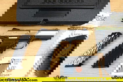 Ruger SR9 9X19 Pistol. Excellent. 4" Barrel. Shiny Bore, Tight Action Semi Auto Features a Stainless