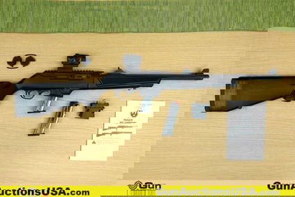Ruger PC CARBINE 9mm THREADED, FLUTED BARREL Rifle. Excellent. 16" Barrel. Shiny Bore, Tight Action