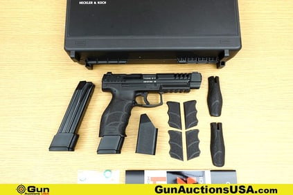 H&K VP9L 9mmx19 Pistol . Very Good. 5" Barrel. Shiny Bore, Tight Action Semi Auto Features Match