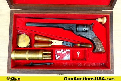 REPLICA ARMS Colt Patterson .36 Caliber COLLECTOR'S Revolver. Very Good. 8.75" Barrel. BLACK POWDER