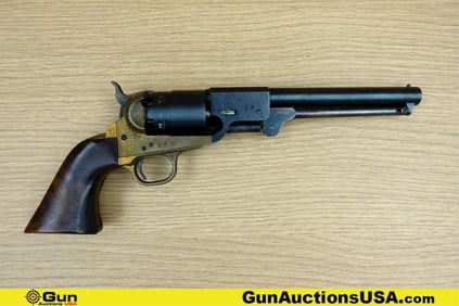 NAVY ARMS CO .44 Caliber Revolver. Good condition, Normal Handling Marks, Scattered Spotting and/or
