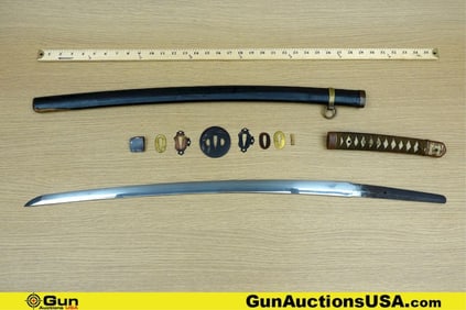 Japanese Surplus COLLECTOR'S Sword. Good Condition. "KATANA" Japanese Samurai Sword, Made By