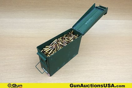 Remington, Etc. 5.56 Ammo. Approx. 600 Rds. Includes Metal Ammo Can. . (78328) (GSCU57)