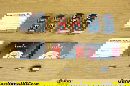 Midway, CCI, Hornady, Winchester 9MM, 17 HMR Ammo, Gauge. Approx. 203 Rds of 9MM, 110 Rds of 17 HMR
