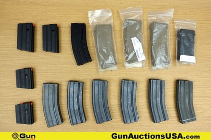 CMMG, Magpul, STANAG .350 LEGEND, .556 Magazines . Very Good. 15 Magazines in total; Four .350