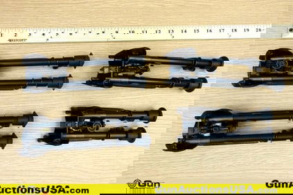 HARRIS 1A2 ULTRA LIGHT, Etc. Bi-Pods. Very Good. Four Ultra Light Harris Bi-Pods. . (78016) (GSCN81)