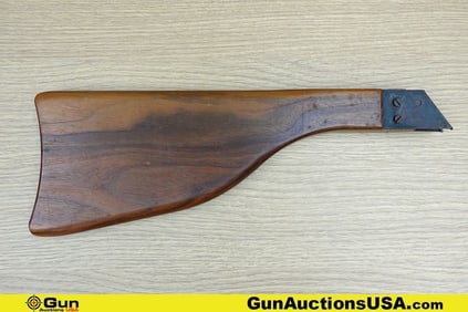 1911 COLLECTOR'S Stock . Good Condition. 1911 Wood Stock. . (78085) (GSCN99)