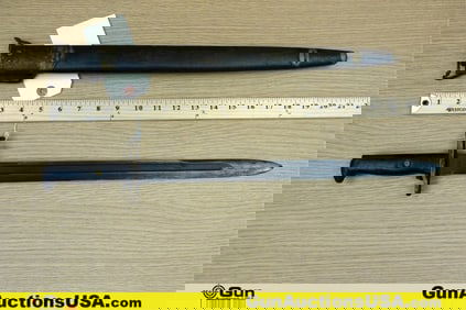 U.S. Military COLLECTOR'S Bayonet. Good Condition. M1905 BAYONET WITH ORIGINAL SCABBARD. ROCK ISLAND