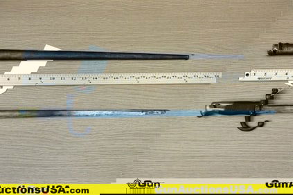 French Military Surplus COLLECTOR'S Bayonet. Good Condition. GROSS BAYONET WITH SCABBARD, M with