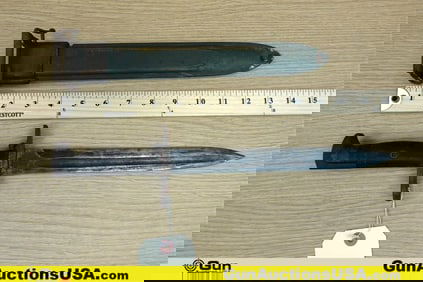 U.S. Military COLLECTOR'S Bayonet. Good Condition. 1942 M1 GARAND BAYONET with SCABBARD. ORDIANCE